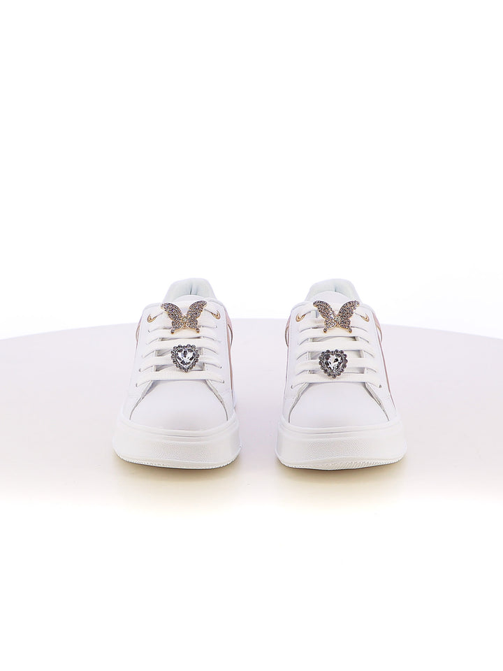 Sneakers stringate bambina LOVE DETAILS 153-343 rosa | Costa Superstore