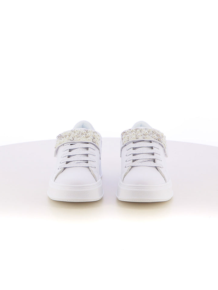 Sneakers stringate bambina LOVE DETAILS 153-781B oro | Costa Superstore