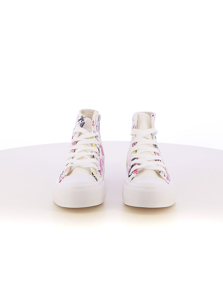 Sneakers stringate bambina LOVE DETAILS 155-306 fuxia | Costa Superstore