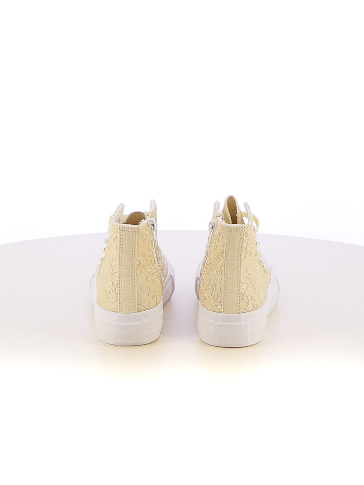Sneakers stringate bambina LOVE DETAILS 155-381 oro | Costa Superstore