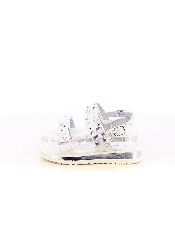 Sandaletti bambina LOVE DETAILS 283-360 argento | Costa Superstore