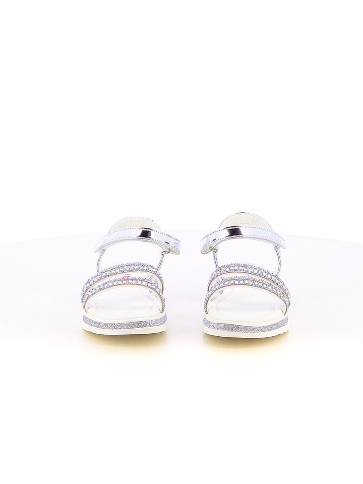 Sandaletti bambina LOVE DETAILS 283-368 argento | Costa Superstore