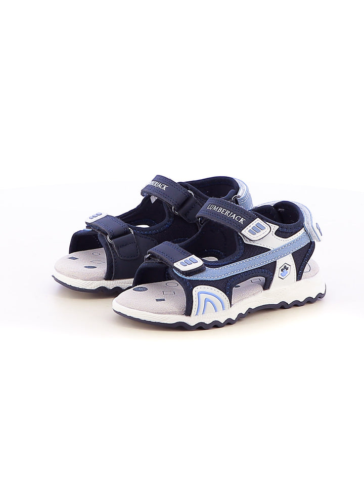Sandaletti bambino LUMBERJACK SBB3706-009 R36 blu | Costa Superstore