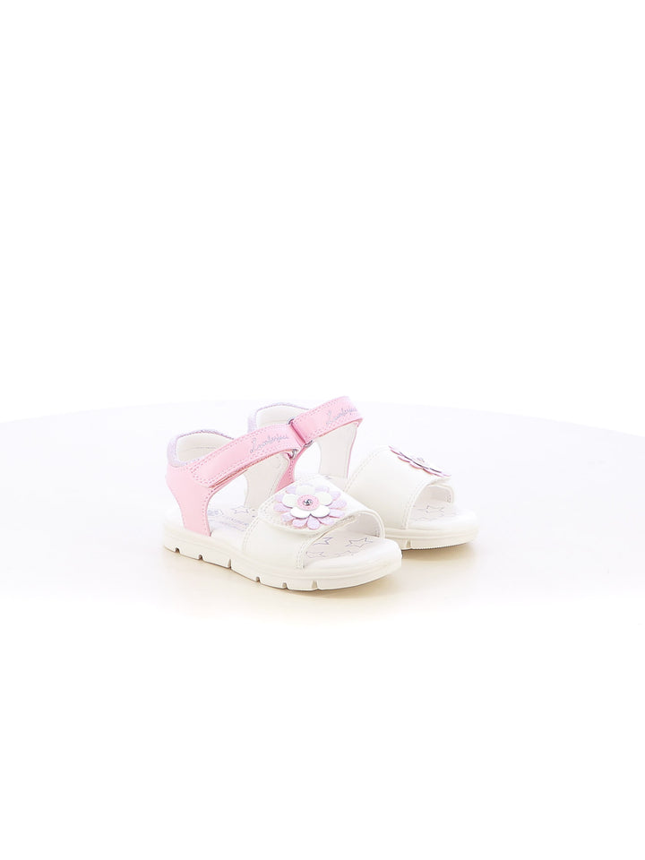 Sandaletti bambina LUMBERJACK SG78406-018 O85 bianco rosa | Costa Superstore
