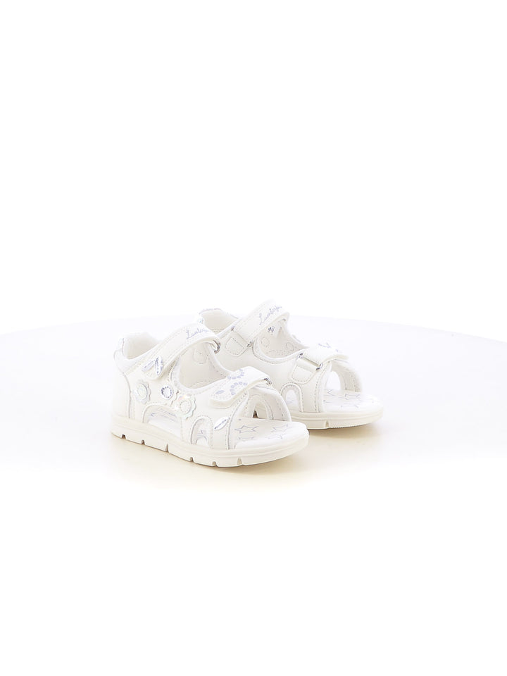 Sandaletti bambina LUMBERJACK SG78406-019 M67 bianco argento | Costa Superstore