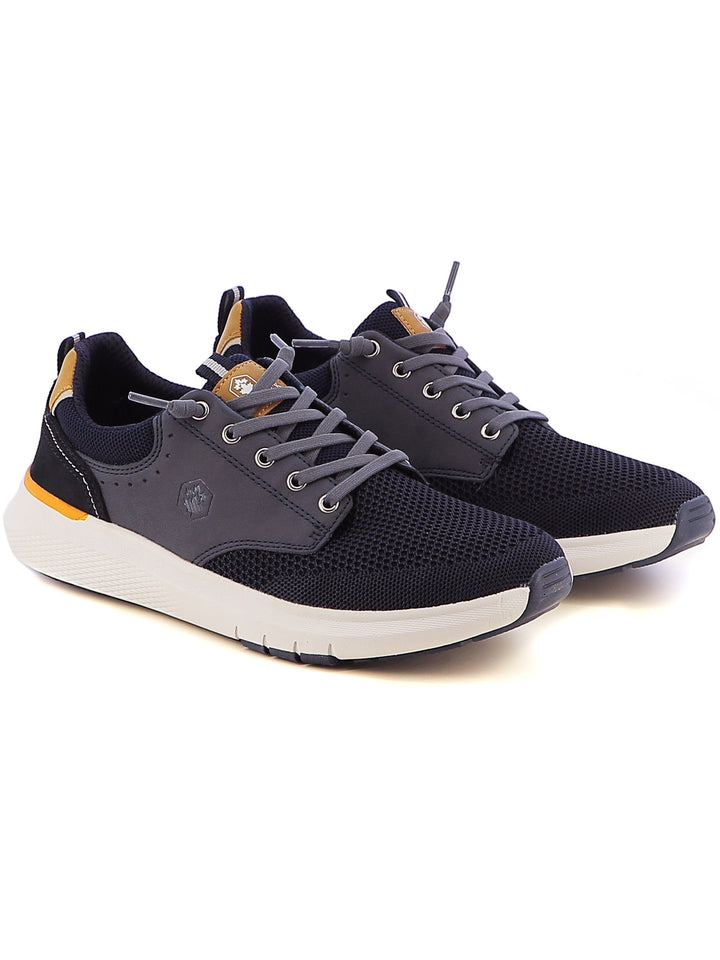 Stringate sportive uomo LUMBERJACK SMD6712-011 Z41 blu | Costa Superstore