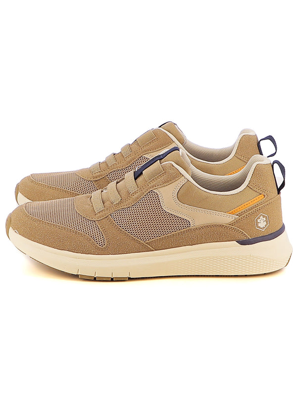 Stringate sportive uomo LUMBERJACK SMD6712-013 N62 beige chiaro | Costa Superstore