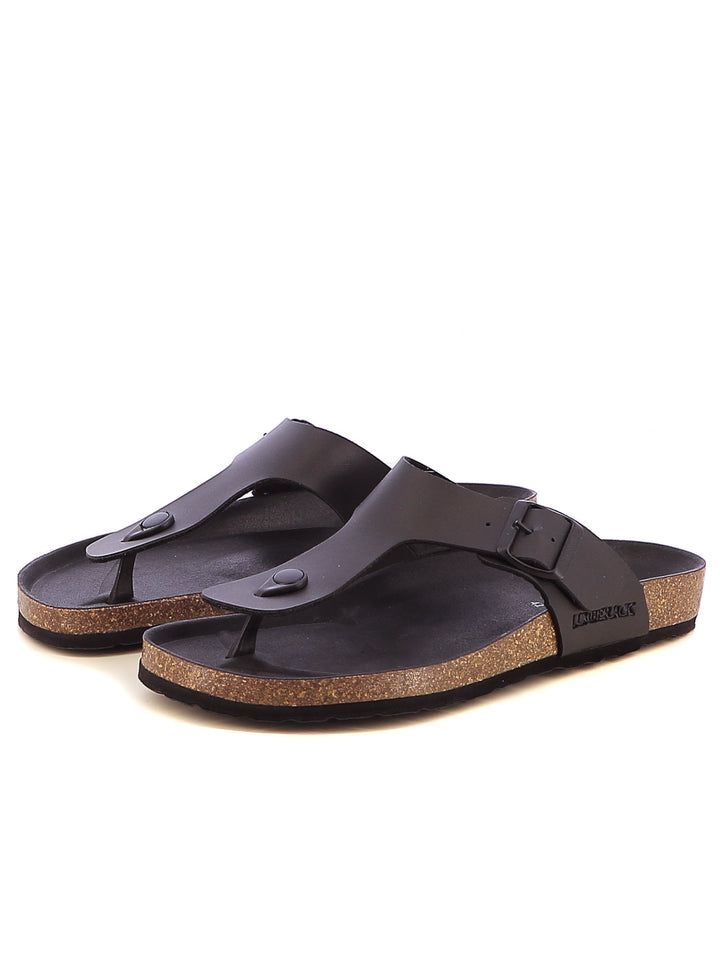 Ciabatte uomo uomo LUMBERJACK SMD9206-002 S01 nero | Costa Superstore