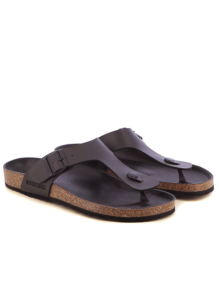 Ciabatte uomo uomo LUMBERJACK SMD9206-002 S01 nero | Costa Superstore