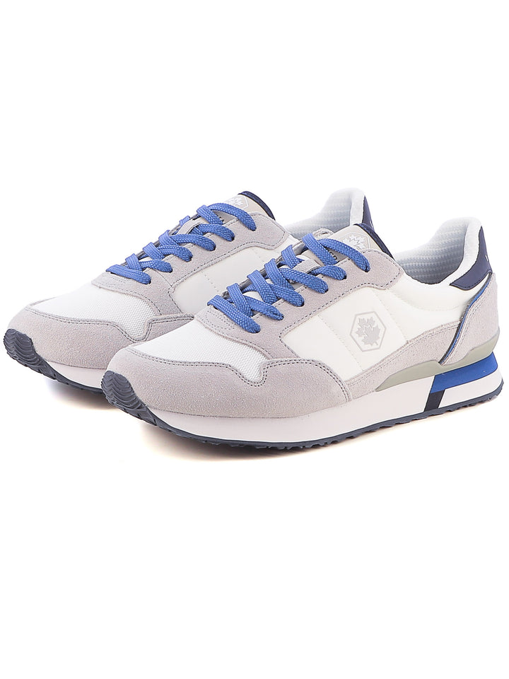 Sneakers stringate uomo LUMBERJACK SME6805-004 M94 bianco blu | Costa Superstore