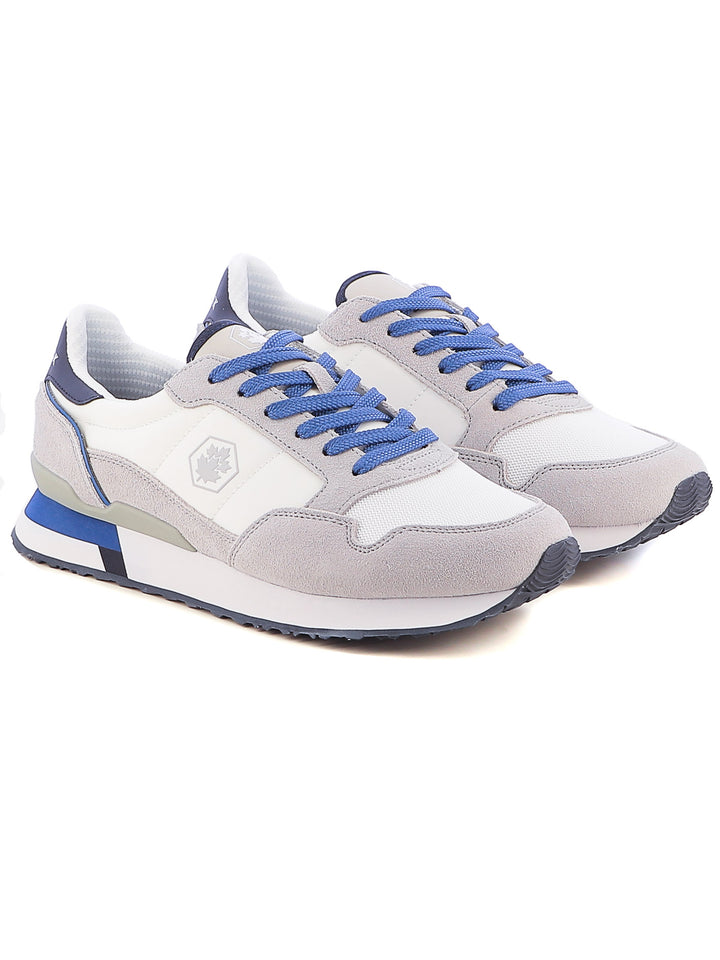 Sneakers stringate uomo LUMBERJACK SME6805-004 M94 bianco blu | Costa Superstore