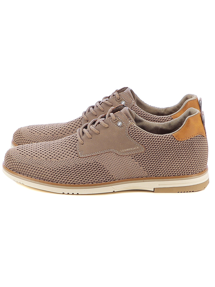 Stringate sportive uomo LUMBERJACK SMK1212-005 Z41 beige chiaro | Costa Superstore
