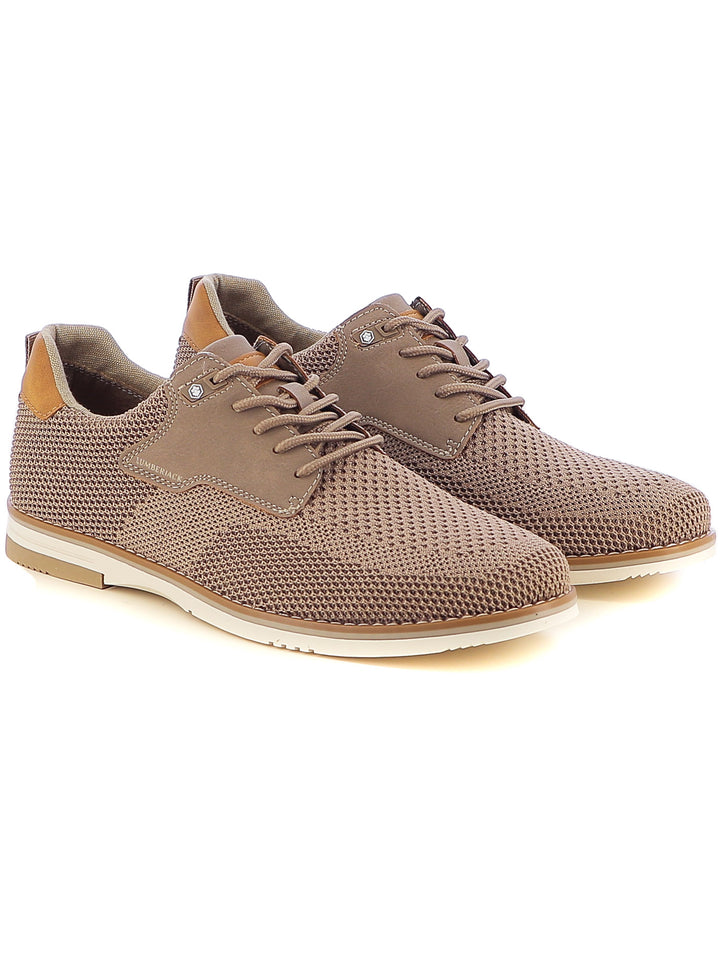 Stringate sportive uomo LUMBERJACK SMK1212-005 Z41 beige chiaro | Costa Superstore