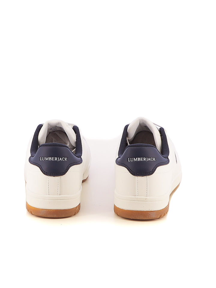 Sneakers stringate uomo LUMBERJACK SML2811-001 S16 bianco | Costa Superstore