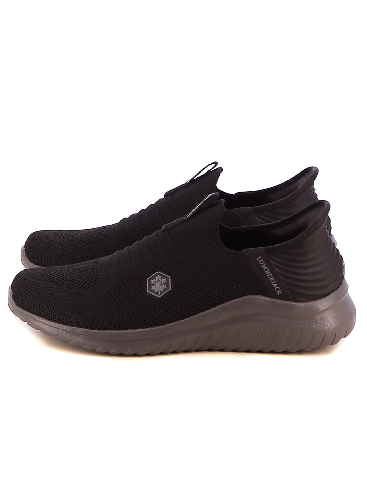 Sneakers senza lacci uomo LUMBERJACK SML5202-001 C27 nero | Costa Superstore