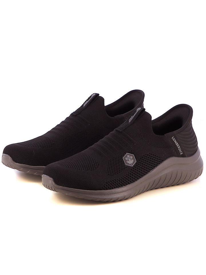 Sneakers senza lacci uomo LUMBERJACK SML5202-001 C27 nero | Costa Superstore