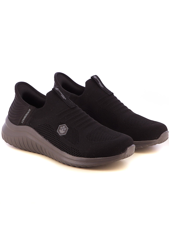 Sneakers senza lacci uomo LUMBERJACK SML5202-001 C27 nero | Costa Superstore