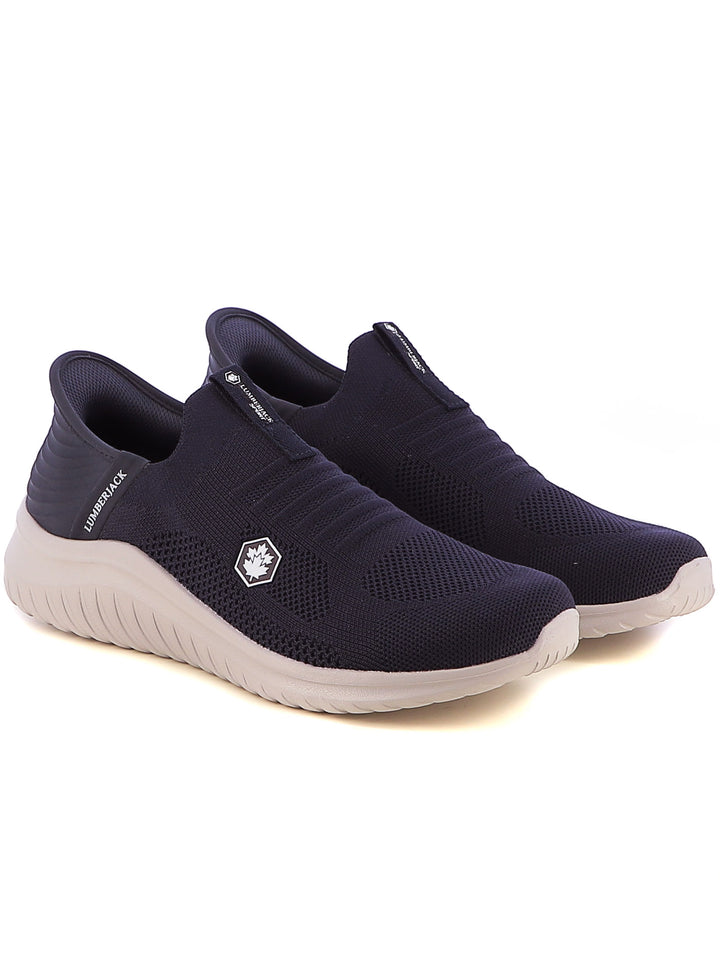 Sneakers senza lacci uomo LUMBERJACK SML5202-001 C27 blu | Costa Superstore