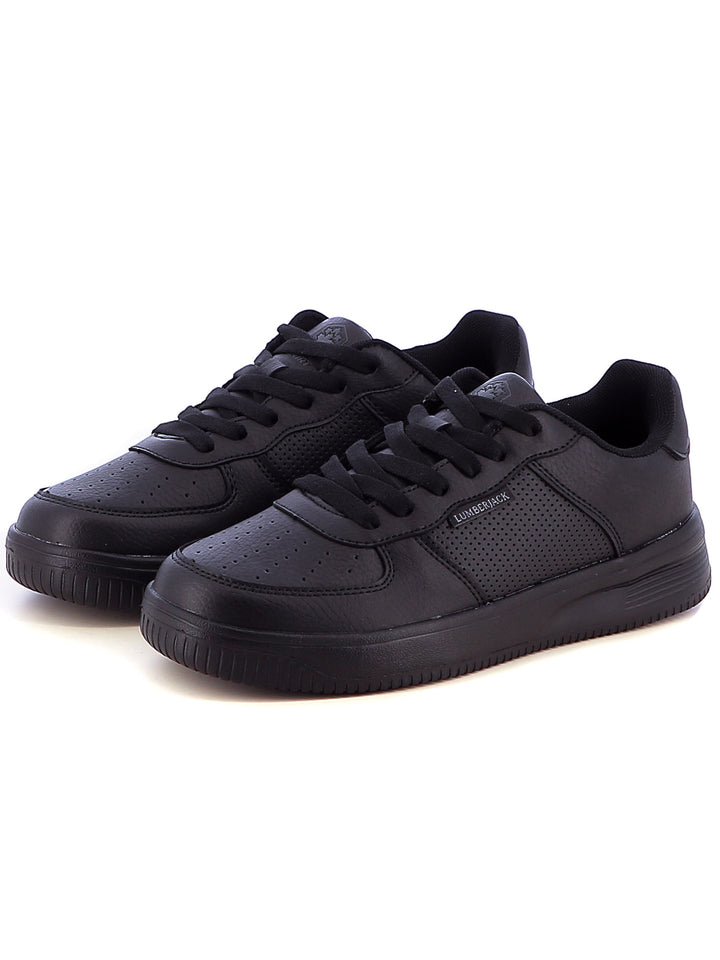Sneakers stringate donna LUMBERJACK SW70411-002 S01 nero | Costa Superstore