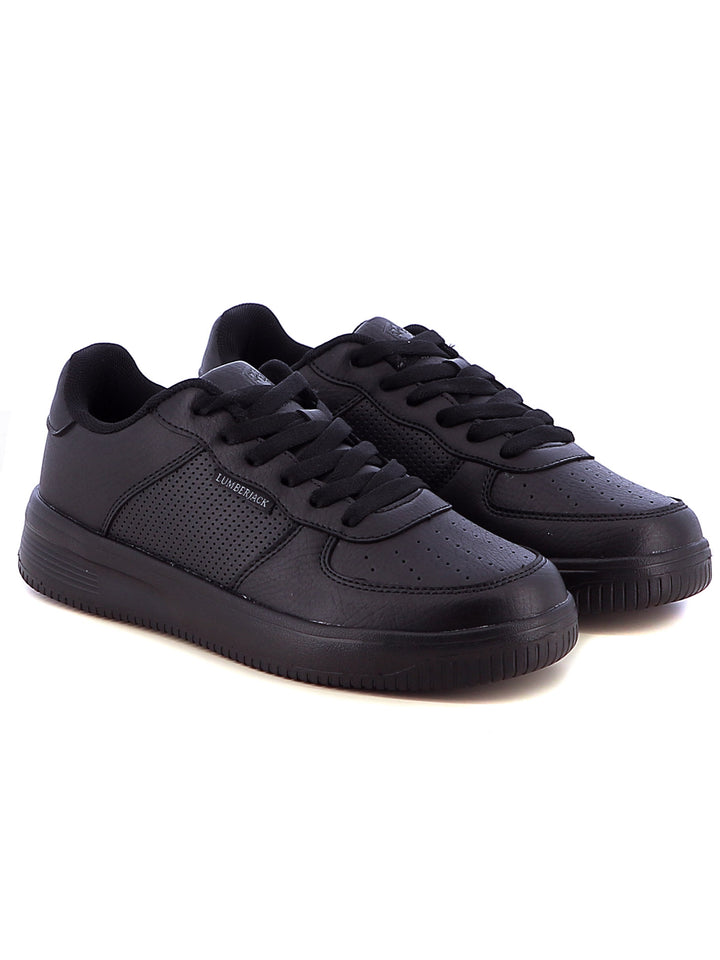 Sneakers stringate donna LUMBERJACK SW70411-002 S01 nero | Costa Superstore