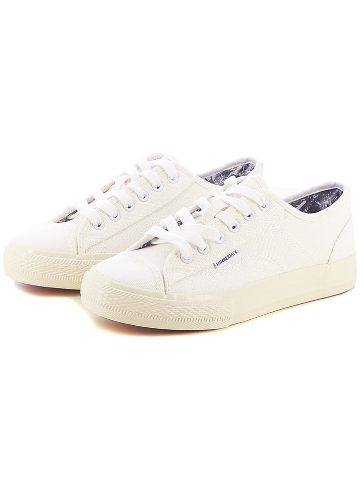 Sneakers stringate donna LUMBERJACK SWI4305-001 C35 bianco | Costa Superstore