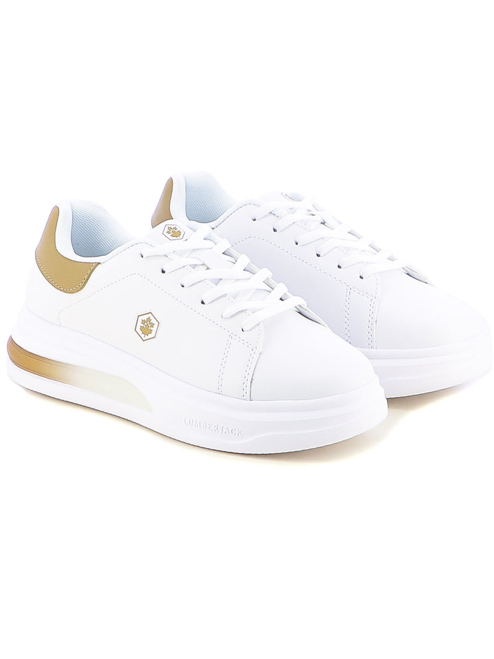 Sneakers stringate donna LUMBERJACK SWL4011-001 S16 bianco | Costa Superstore
