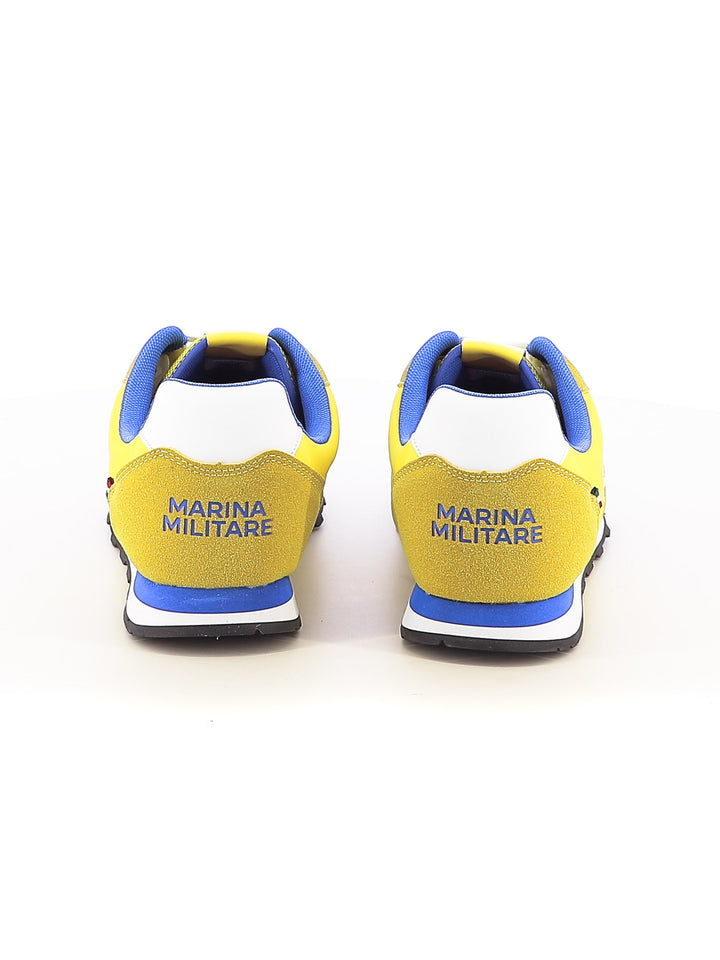 Sneakers sportive uomo MARINA MILITARE MM1114 giallo | Costa Superstore