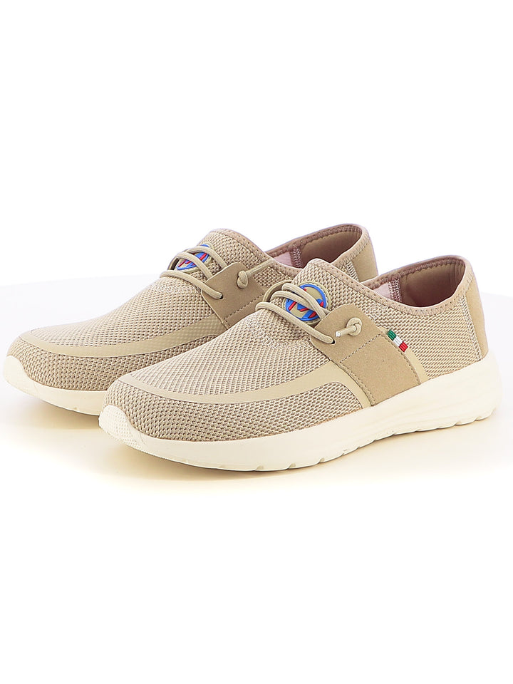 Sneakers sportive uomo MARINA MILITARE MM2206 beige chiaro | Costa Superstore