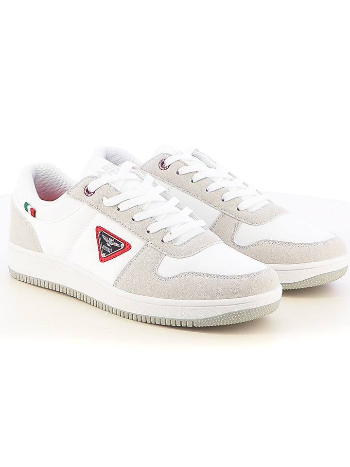 Sneakers sportive uomo MARINA MILITARE MM2219 bianco | Costa Superstore