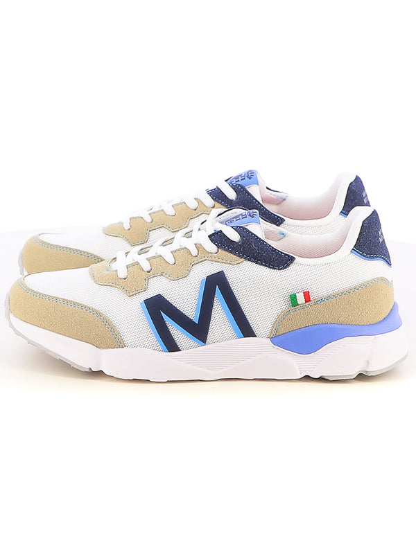 Sneakers sportive uomo MARINA MILITARE MM2233 grigio chiaro | Costa Superstore