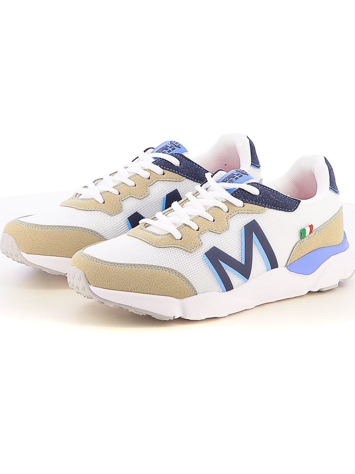 Sneakers sportive uomo MARINA MILITARE MM2233 grigio chiaro | Costa Superstore
