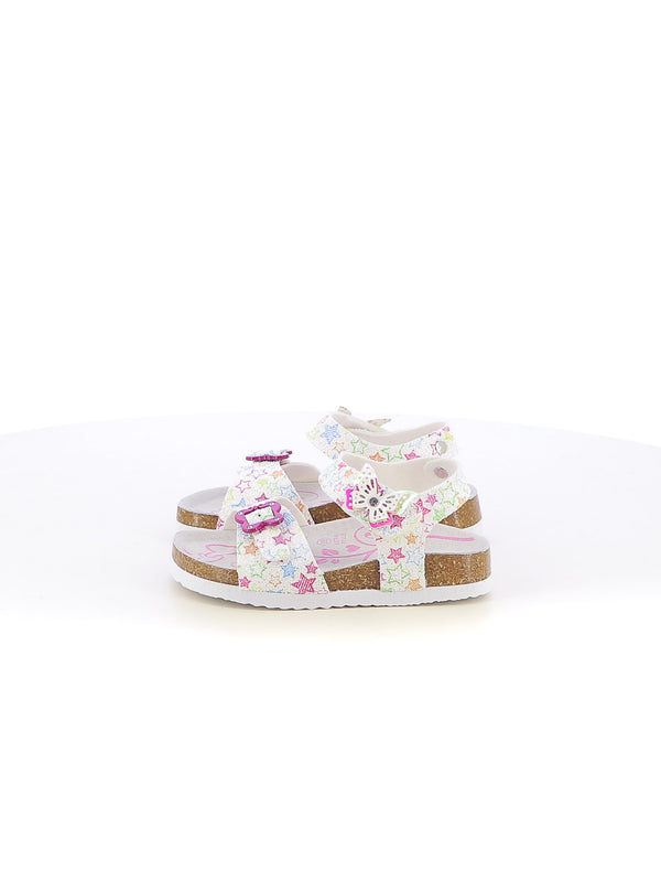 Sandaletti bambina MELANIA M3015-3A bianco fantasia | Costa Superstore