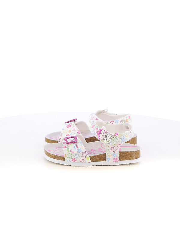 Sandaletti bambina MELANIA M3015-3B bianco fantasia | Costa Superstore