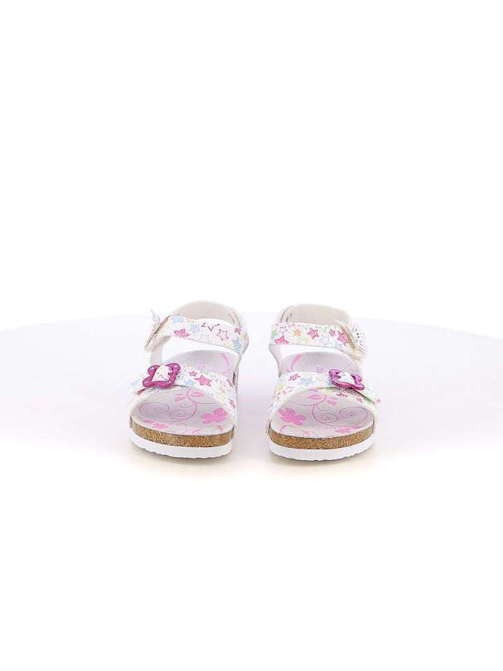 Sandaletti bambina MELANIA M3015-3B bianco fantasia | Costa Superstore