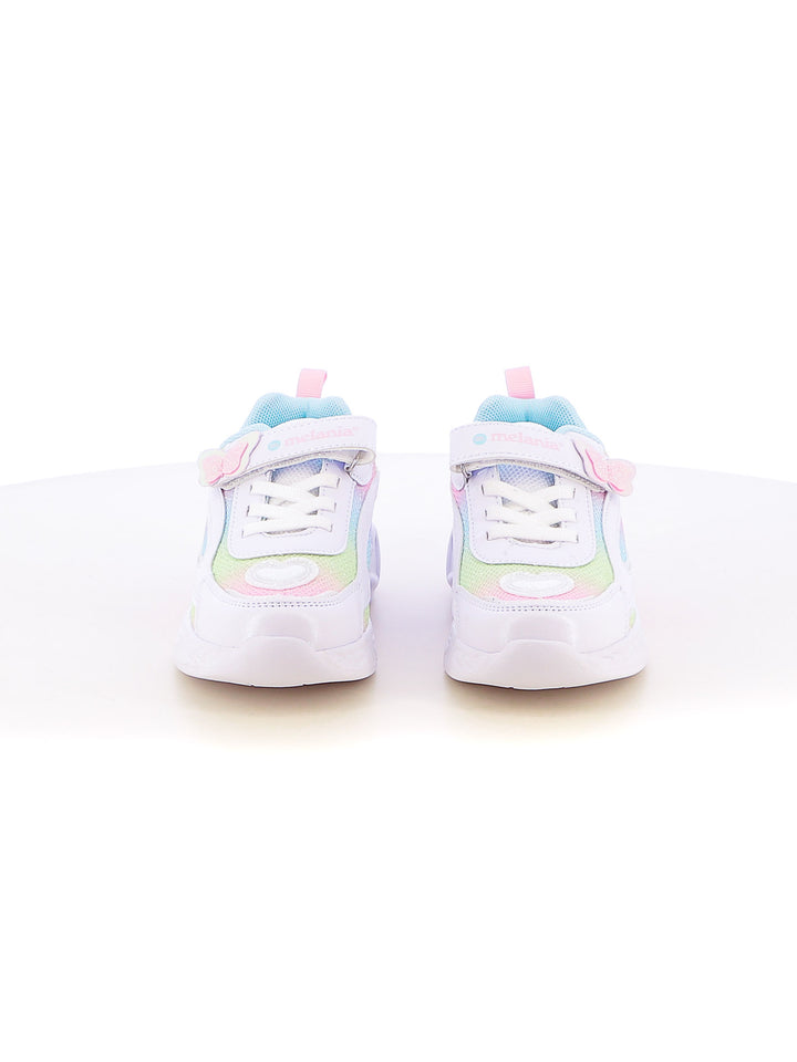 Sneakers con strappi bambina MELANIA MJ2677 bianco fantasia | Costa Superstore
