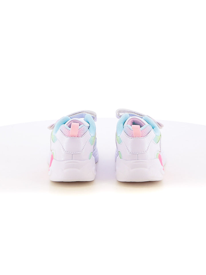 Sneakers con strappi bambina MELANIA MJ2677 bianco fantasia | Costa Superstore