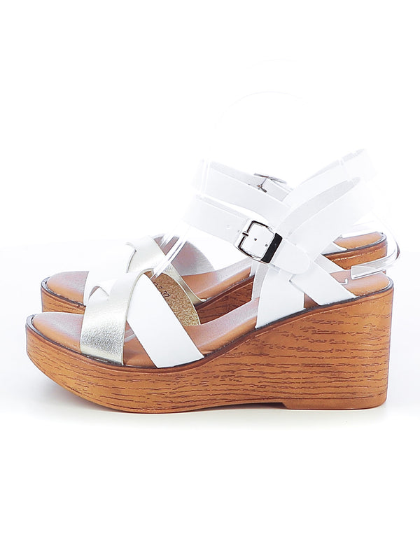 Sandali fasciati donna MINU 2132-7 bianco | Costa Superstore