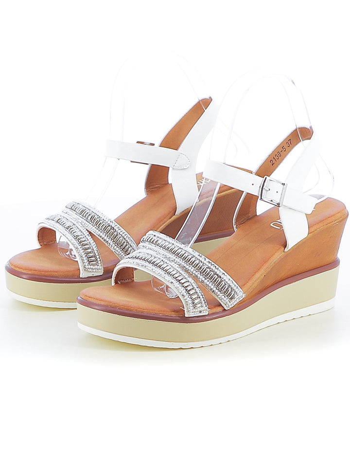 Sandali fasciati donna MINU 2138-5 bianco | Costa Superstore