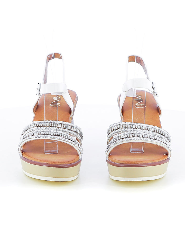 Sandali fasciati donna MINU 2138-5 bianco | Costa Superstore