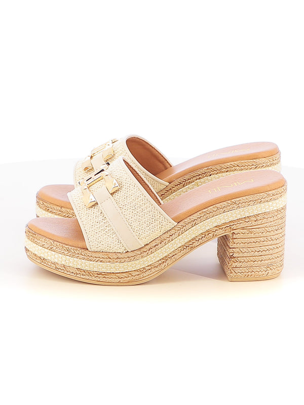 Zoccoli donna MINU 3Z9503-6 bianco | Costa Superstore