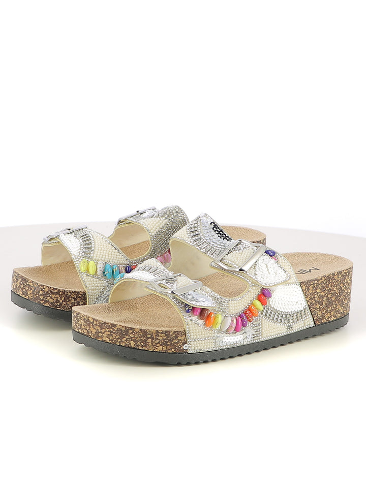Ciabattine donna MINU 6818010 bianco | Costa Superstore