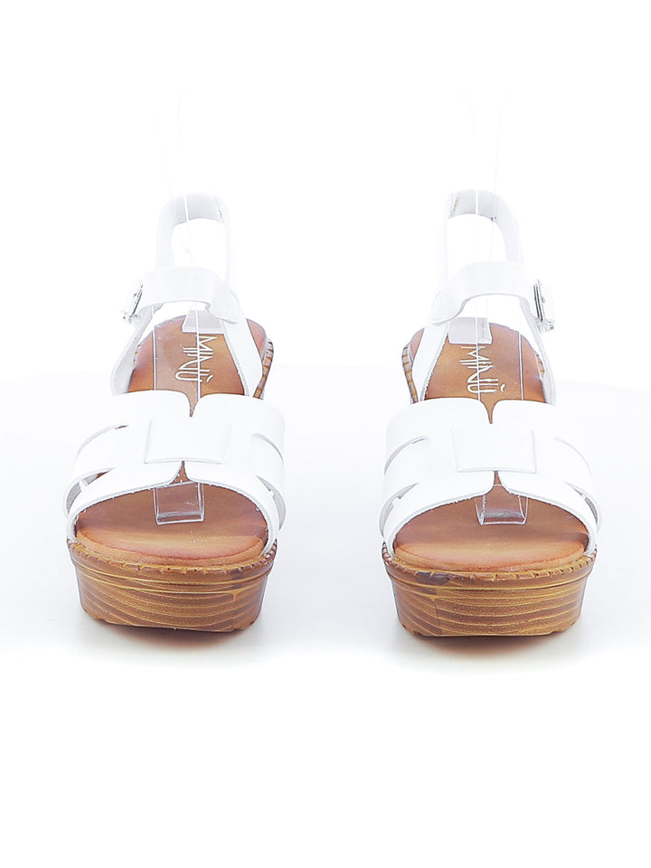 Sandali fasciati donna MINU 701-2A bianco | Costa Superstore