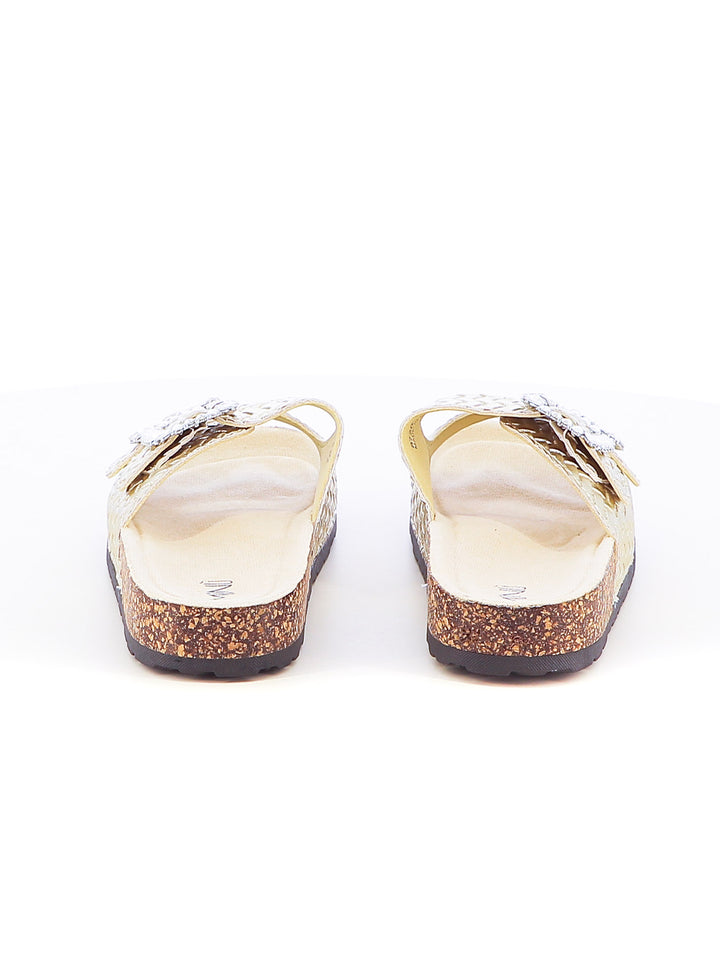 Ciabattine donna MINU 8720-1 oro | Costa Superstore
