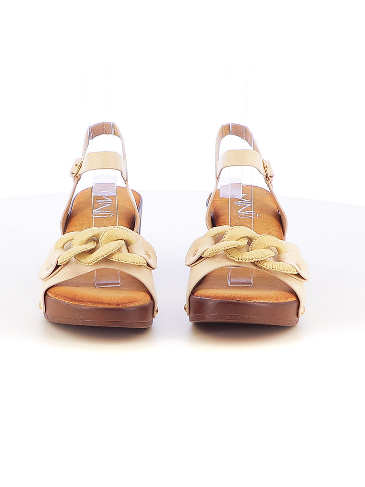 Sandali con cinturino donna MINU BF108-E beige chiaro | Costa Superstore