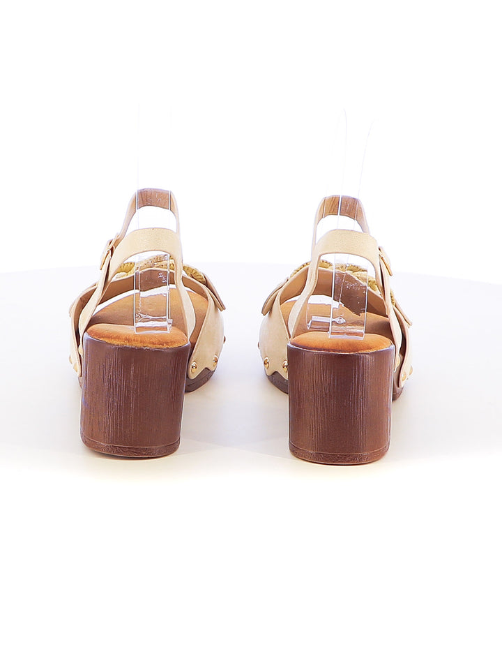 Sandali con cinturino donna MINU BF108-E beige chiaro | Costa Superstore