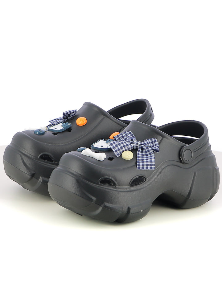 Sabot donna MINU GH-001 bianco nero | Costa Superstore