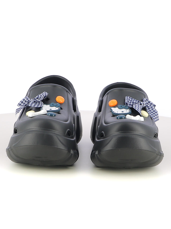 Sabot donna MINU GH-001 bianco nero | Costa Superstore