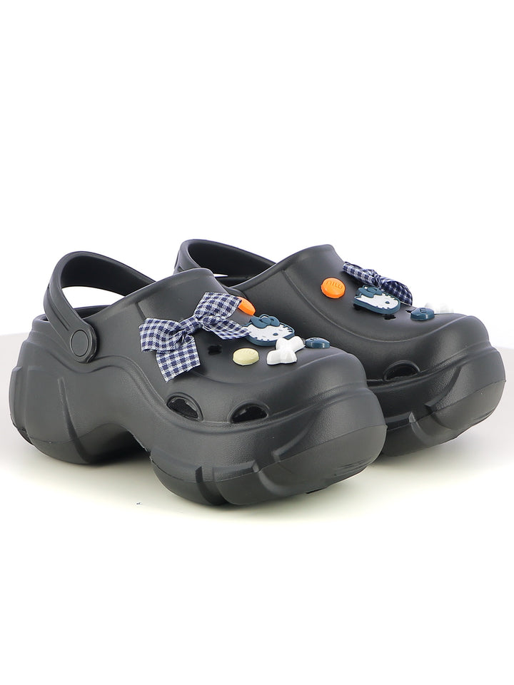 Sabot donna MINU GH-001 bianco nero | Costa Superstore