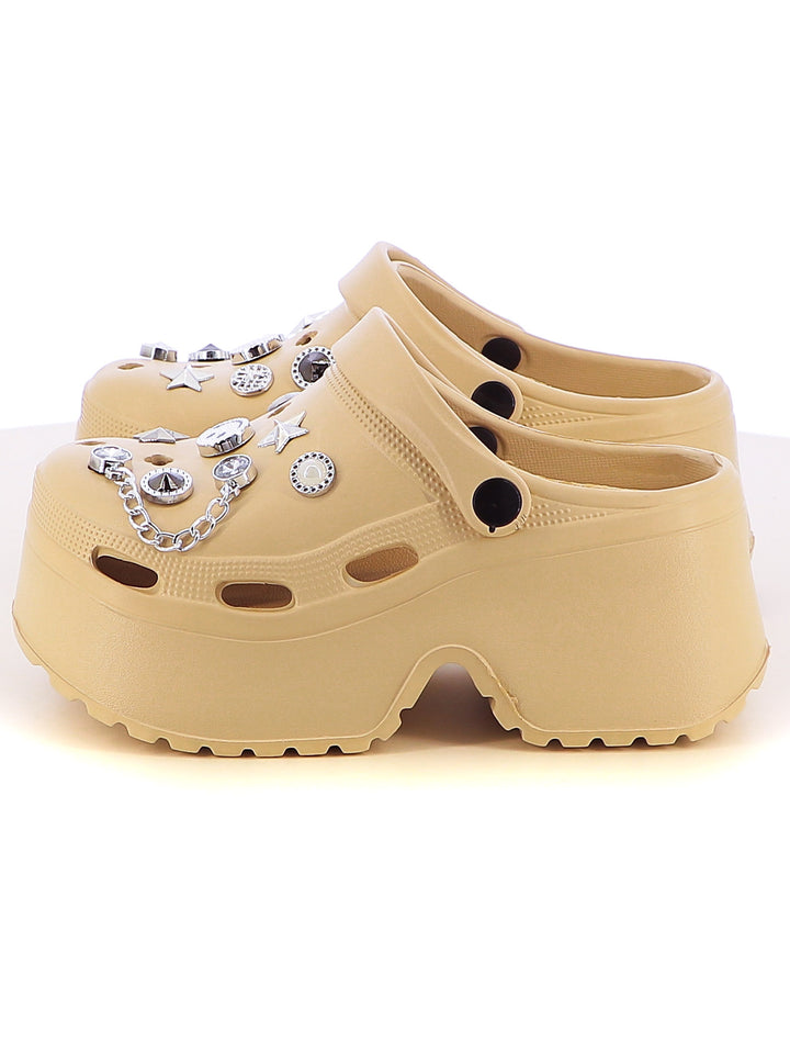 Sabot donna MINU GH017 beige scuro | Costa Superstore