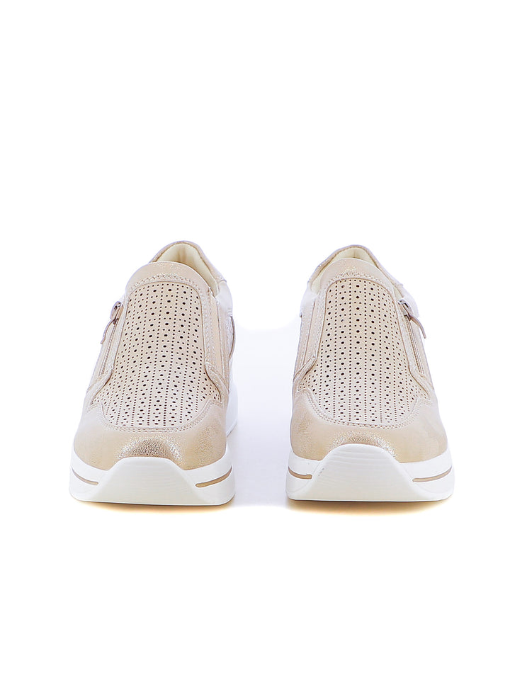 Sneakers senza lacci donna MINU H2076-3 oro | Costa Superstore